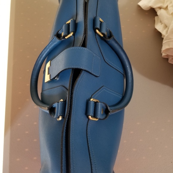 Designer handbag Blue Carlo Pazolini bag - Picture 8 of 8